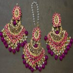 Elegant Bindi Kanta Earrings - Image 6