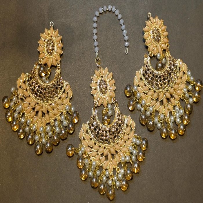 Elegant Bindi Kanta Earrings - Image 4